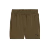 PUMA Športne hlače Tad Essentials oliva/črna