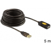 DELOCK USB produžni kabel crna 5m 82308