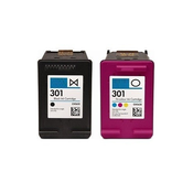 HP 301XL komplet, nove kompatibilne kartuše - refurbished