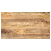 Stolna ploca 100x70x3,8 cm pravokutna od masivnog drva manga