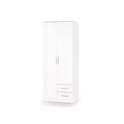 Garderoba Houston A112 Sjajno bijela, Bijela, 205x80x52cm, Porte guardarobaVrata garderobe: Klasicna vrata