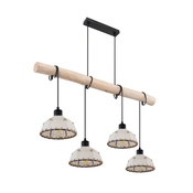 Globo 15442-4H - Luster na sajli REX 4xE27/60W/230V