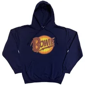 David Bowie Vintage Diamond Dogs Logo Navy Blue L Kapuco