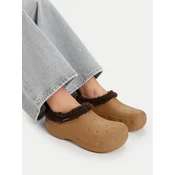 Crocs Natikači Classic Lined Shorty 211380 Rjava