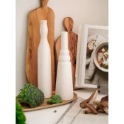 Aberto Design Set vaza BSS030, 2 komada, Bela