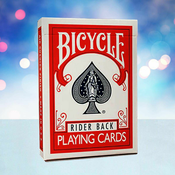 Bicycle Rider Back Red Old CaseBicycle Rider Back Red Old Case