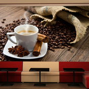 Foto tapeta - Star anise coffee 450x270