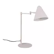 Slonokoščena namizna svetilka z upogljivo konstrukcijo (višina 50,5 cm) Cosima – Trio