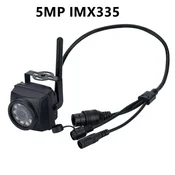 KJB Mini vodoodporna kamera Wi-Fi IP66 z nočnim vidom 5 MP IMX335, objektiv 2,8 mm
