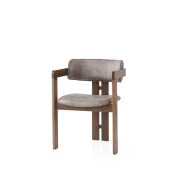 Hanah Home Trpezarijska stolica Cozy-053, 57x76x44 cm, Braon