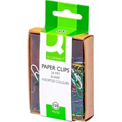 Q-Connect sponke za papir, 26,0 mm, mešanica barv