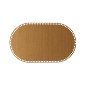 AtmoWood Leseno dno/pokrov za košaro - ovalni hrast Izberite različico: 20x15 cm