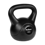 REBEL ACTIVE Bitumenski kettlebell teg crni 18kg RBA-2319