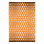 Narančasti vanjski tepih Green Decore Hexagon, 120 x 180 cm
