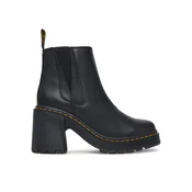 Dr. Martens Škornji Spence Leather Flared Heel DM26440001 Črna