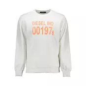 Muška Bijela Majica na Patentni Zatvarač DIESEL