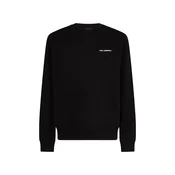 Karl Lagerfeld Majica Rue St-Guillaume črna/bela