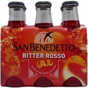 San Benedetto Bitter Rosso bezalkoholni aperitiv 98 ml 6 kom