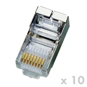 Solarix DATACOM vtič STP CAT5E 8p8c - žica RJ45 (10 kosov)