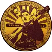 Elvis Presley Elvis Label Našitek za šivanje