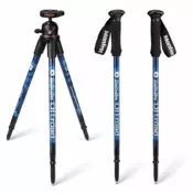 Manfrotto Manfrotto Off Road komplet: pohodne palice + foto stojalo modra (OFFROADB-KOMPLET)