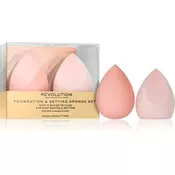 Makeup Revolution Conceal & Fix spužvica za puder 2 kom 2 kom
