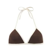 Copenhagen Studios Bikini zgornji del rjava/bela