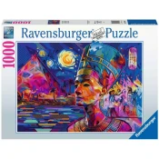 Ravensburger puzzle (slagalice) -1000pcs Nefertiti on the Nile RA16946