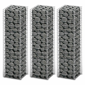Set gabiona 3 kom od pocincane žice 25 x 25 x 100 cm