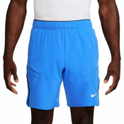 Muške kratke hlace Nike Court Dri-Fit Advantage 9 Tennis Short - light photo blue/black/white
