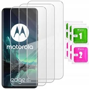 shumee 3x Kaljeno steklo za Motorola edge 40 NEO - Zaščitno steklo 2.5D, 9H
