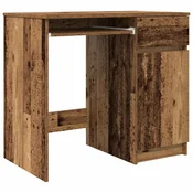 Vidaxl Pisalna miza starinski les 86x49x76 cm inženirski les
