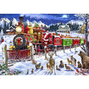 BlueBird - Puzzle Santa Express Usa - 1 000 kosov