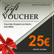Kupon 25€ (vrijedi 30 dana)Kupon 25€ (vrijedi 30 dana)