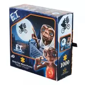 Noble Collection Puzzle Universal E.T Over The Moon, 1000 delova
