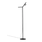 Črna LED zatemnitvena stoječa svetilka (višina 160 cm) Orey – Kave Home