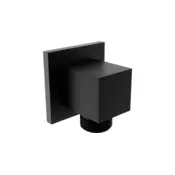Mexen Cube kotni priključek, črn - 79340-70