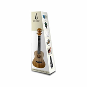 ARROW concert Sapele ukulele MH10 SET