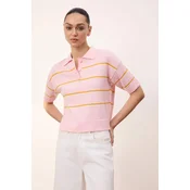 Trendyol Milla Ženska majica TWOSS26BZ00127, Roze