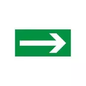 Ostatní Dodatna tabela EURO tools 40701110 Supplementary table - sticker Direction to the east, 200 x 100 mm