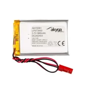 shumee Li-Po baterija LP573450 Akyga AKY0081 3,7 V/980 mAh PCM JST 2-pinski konektor 150 mm