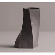 Casa Padrino luxury decorative flower pot anthracite H. 75 cm - Concrete plant pot