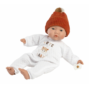 Llorens 63304 LITTLE BABY - realisticna beba lutka s tijelom od mekane tkanine - 32 cm