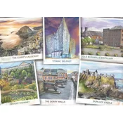 Falcon - Puzzle Posjetite Sjevernu Irsku - 1 000 dijelova