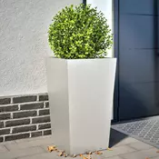 Vidaxl vidaXL Vrtni sadilniki, 2 kosa, 45x45x75 cm, nerjaveče jeklo