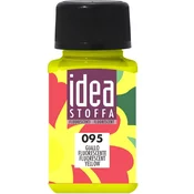 Maimeri Idea Stoffa Barva za tkanine Fluorescent Yellow 60 ml 1 kos