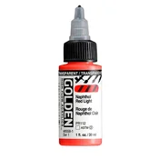 Golden Artist Colors High Flow Akrilna barva Transparent Naphthol Red Light 30 ml 1 kos