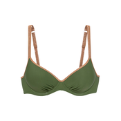 BRUNO BANANI Bikini zgornji del bronasta/oliva