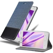 Cadorabo Cadorabo Case, združljiv z Nokia v temno modri črni barvi - zaščitni pokrov z magnetnim zapiranjem, stoječo funkcijo in režo za kartico, (20567190)