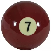 Biljard krogla Temno Rdeča 7 polna